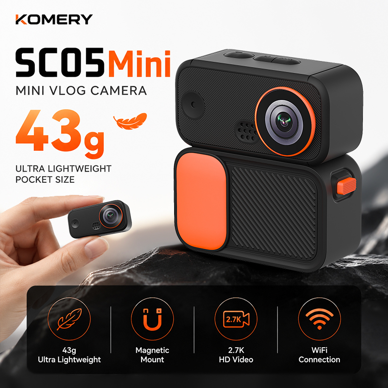 Japanese Lifestyle App - Mini Magnetyczna Kamera POV do Codziennych