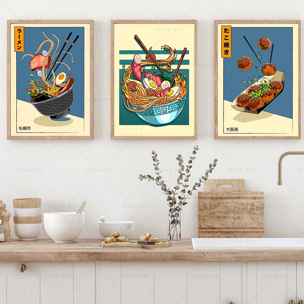 Styl japoński plakat do kuchni – Japanese Lifestyle And Food recenzja i cena